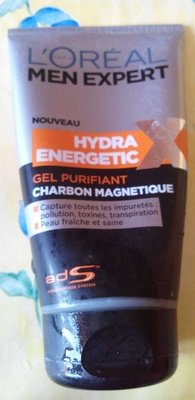 L’Oréal, Men Expert Hydra Energetic Gel purifiant charbon magnétique