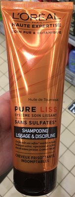 l-oreal, L’Oréal Haute Expertise Pure Liss Système soin lissant Shampooing lissage & discipline