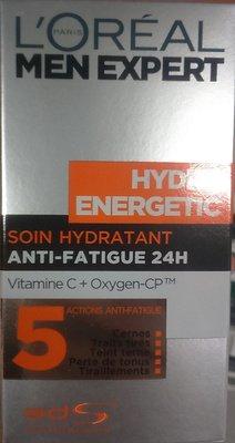 l-oreal, L’Oréal Men Expert Hydro Energetic Soin Hydratant Anti-Fatigue 24H