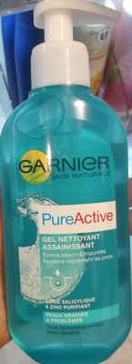 l-oreal, l-oreal-consumer-products, garnier, Garnier Skin Naturals PureActive Gel nettoyant assainissant