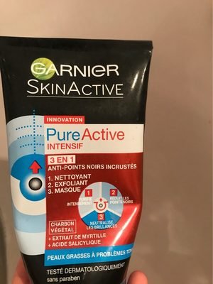 l-oreal, l-oreal-consumer-products, garnier, Garnier SkinActive Pure Active Intensif 3 en 1 Anti-points noirs incrustés