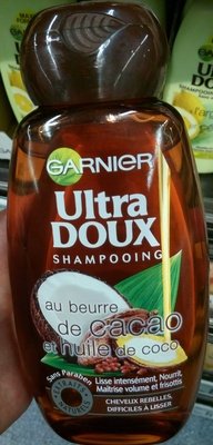 l-oreal, l-oreal-consumer-products, garnier, Ultra-Doux Ultra Doux Shampooing au Beurre de cacao et huile de coco