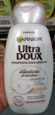 l-oreal, l-oreal-consumer-products, garnier, Ultra-Doux Ultra Doux Shampooing doux apaisant délicatesse d’avoine