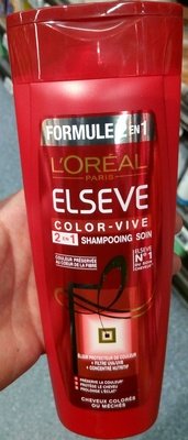 l-oreal, l-oreal-consumer-products, l-oreal-paris, Elseve Formule 2 en 1 Elseve Color-Vive Shampooing soin