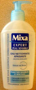 l-oreal, lascad, Mixa Eau nettoyante apaisante – solution micellaire