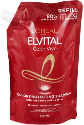 L’OREAL NORGE AS Elvital Shampoo Color Vive Refill 500ml