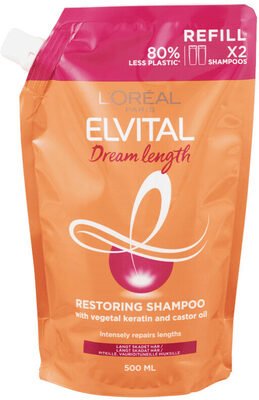 L’OREAL NORGE AS Elvital Shampoo Dream Lenght Refill 500ml