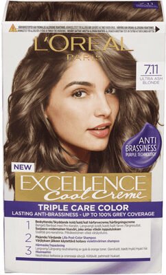 L’OREAL NORGE AS Excellence Creme Ultra 7.11 Ash Blond