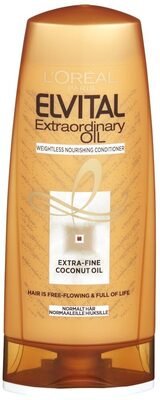 L’Oreal Norge AS Extra Fine Coconut Oil Balsam ElVital, 200 ml