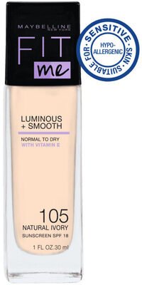L’OREAL NORGE AS Maybelline Fit Me Foundation Luminous+Smooth Natural Ivory
