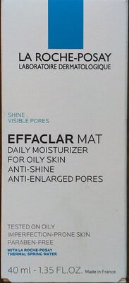 La Roche-Posay Effaclar Mat Daily Moisturizer for Oily Skin