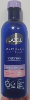 Labell Eau de rose aromatisée