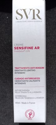Laboratoire SVR Creme Sensifine AR