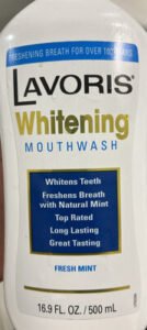 Lavoris Whitening Mouthwash