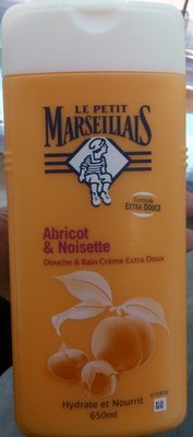 Le Petit Marseillais Abricot et noisette douche et bain crème extra doux