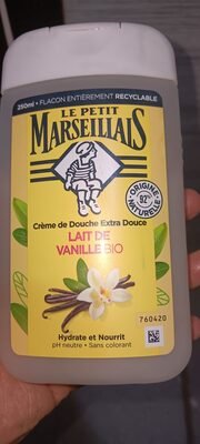 Le Petit Marseillais Crème de douche Extra Douce Lait de Vanille Bio
