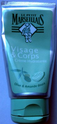 Le petit marseillais Crème hydratante Visage & corps Olive & Amande douce