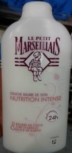 Le Petit Marseillais Douche Baume de soin Nutrition intense, beurre de coco, cire d’abeille & huile de karité