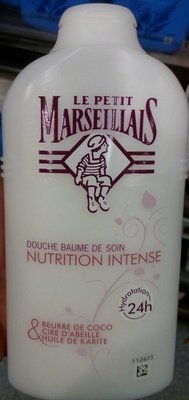 Le Petit Marseillais Douche Baume de soin Nutrition intense, beurre de coco, cire d’abeille & huile de karité