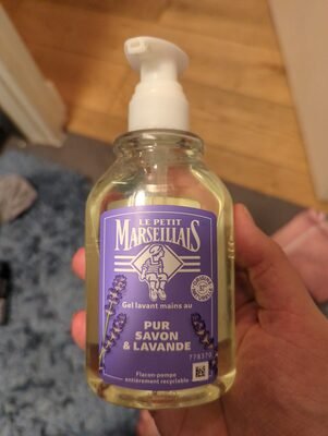 le petit marseillais gel lavant mains au pur-savon et lavande