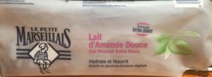 Le Petit Marseillais Lait d’amande douce hydrate et nourrit Gel mousse extra doux