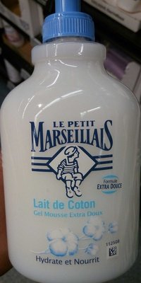 Le Petit Marseillais Lait de coton Gel mousse extra doux