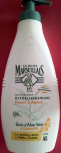 Le Petit Marseillais Lait Hydratant Hypoallergénique Sève d’Aloe Vera & Camomille