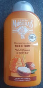 Le Petit Marseillais Shampooing crème nutrition miel de provence et karité bio