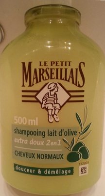 Le petit Marseillais Shampooing lait d’olive – cheveux normaux
