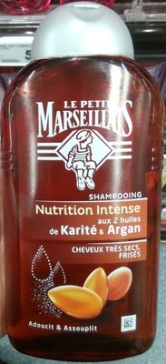 Le Petit Marseillais Shampooing Nutrition Intense aux 2 huiles de Karité & Argan