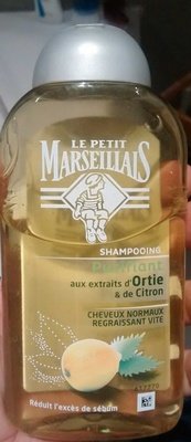 Le Petit Marseillais Shampooing purifiant aux extraits d’ortie et de citron