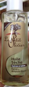 Le Petit Olivier Huile sèche Karité et amande douce