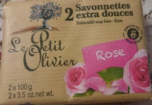 Le Petit Olivier Savonnettes Extra douce Rose