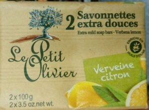 Le Petit Olivier Savonnettes extra douces Verveine Citron