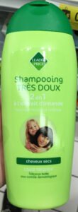 Leader Price Shampooing très doux 2 en 1