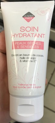Leader Price Soin hydratant peaux sèches & sensibles