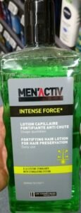 Les Cosmétiques Design Paris, Men’Activ, Men’Activ Science Intense Force Lotion Capillaire fortifiante anti chute