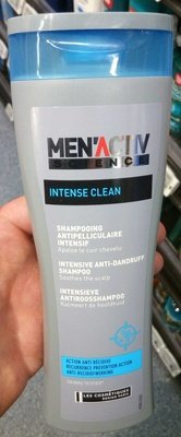 Les Cosmétiques Design Paris, Men’Activ Science Shampooing antipelliculaire intensif Intense Clean