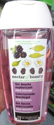 Les Cosmétiques Design Paris, Nectar of Beauty Gel douche euphorisant mûre sauvage