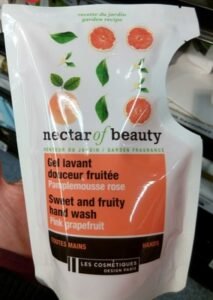 Les Cosmétiques Design Paris, Nectar of Beauty Gel lavant douceur fruité