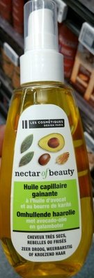 Les Cosmétiques Design Paris, Nectar of Beauty Huile capillaire gainante à l’huile d’avocat et au beurre de karité