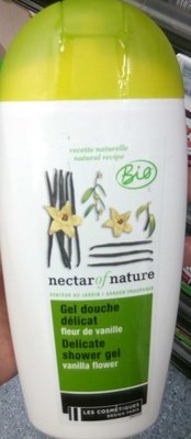 Les Cosmétiques Design Paris, Nectar of Nature Gel douche délicat fleur de vanille