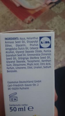 Lidl Lidl non food products — TOCOPHEROL