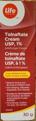 Life Tolnaftate Cream USP, 1%