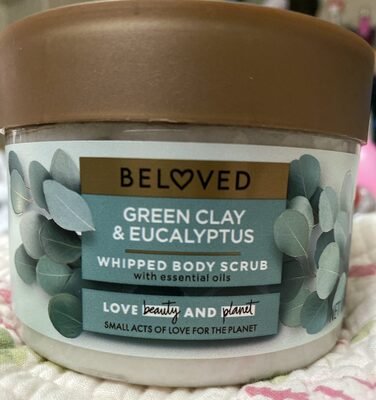 Love Beauty and Planet Beloved Green Clay & Eucalyptus Whipped Body Scrub