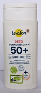 Lovozon, Müller Med Sonnenbalsam 50+