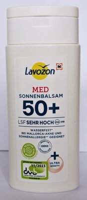 Lovozon, Müller Med Sonnenbalsam 50+