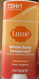 Lumē Whole Body Deodorant