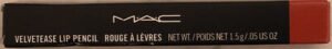 MAC Just My Type Velvetease Lip Pencil