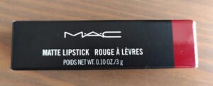 MAC – Make-up art cosmetics 612 Russian Red rouge à lèvres mat